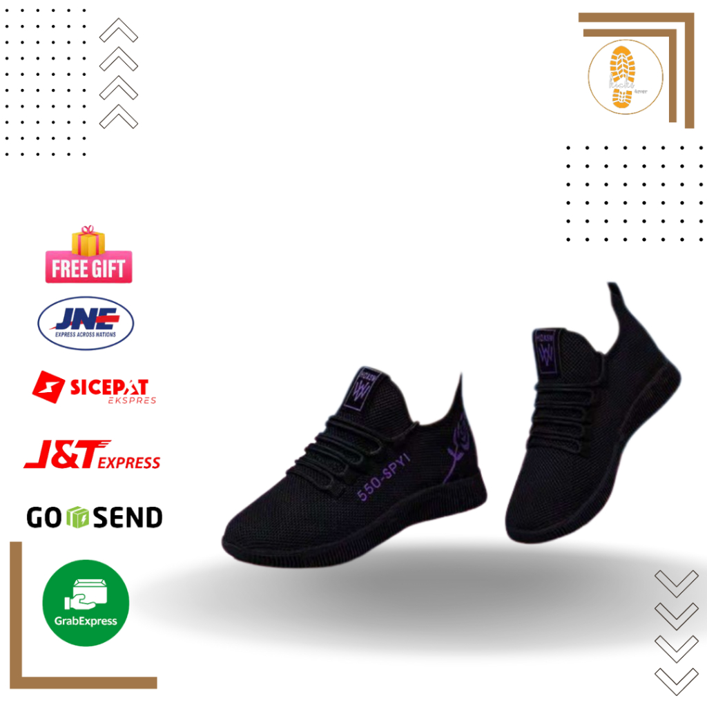 Cuci Gudang Sepatu Sneakers Wanita Fashion Import