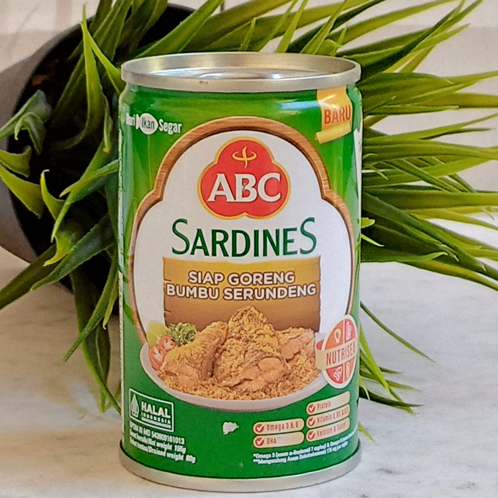 ABC Sardines/Sarden 155gr