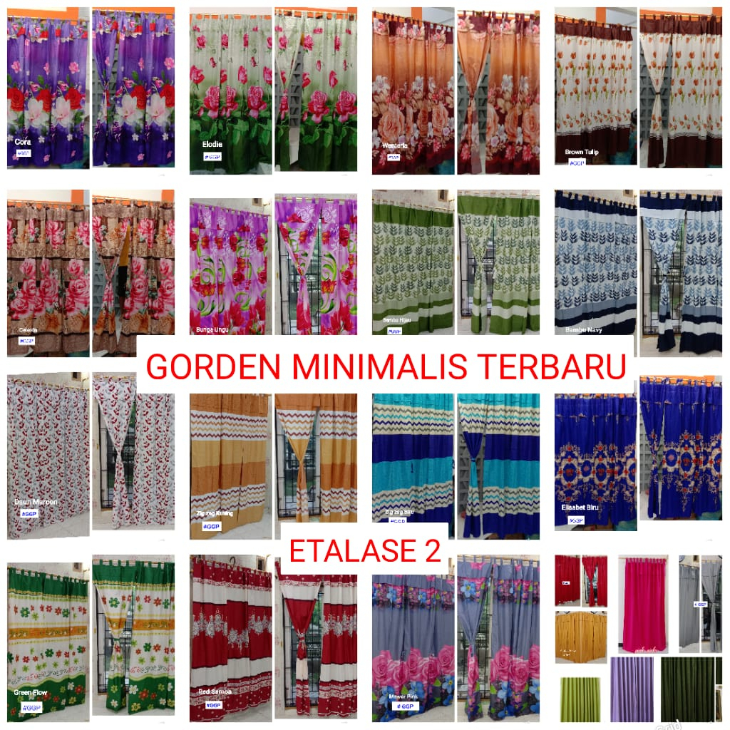 Pekanbaru 6 Des 2025 - Terlaris- Gorden - Gorden Home Made / Korden- Gorden Murah- Tirai Pintu