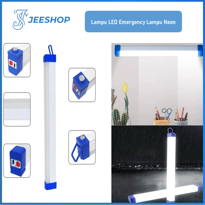 Lampu Emergency LED Panjang Lampu Neon LED Lampu Belajar Multifungsi