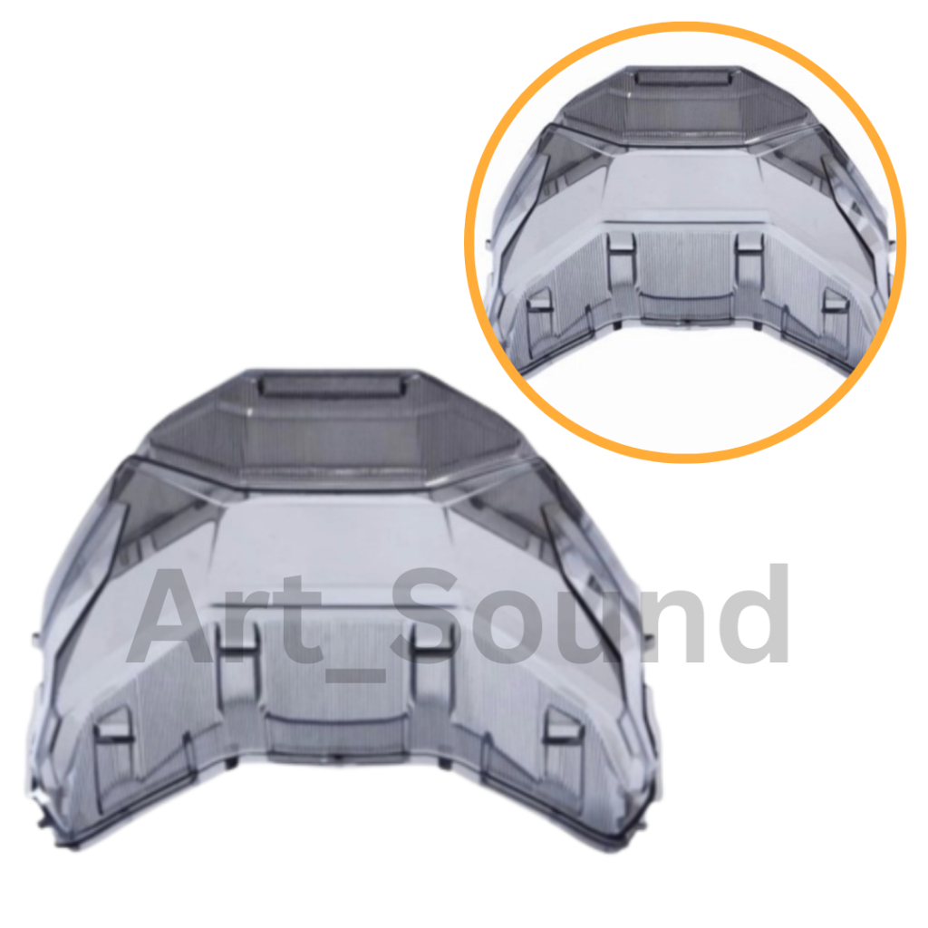 Kaca Mika Lampu Rem Stoplamp Vario 160 Nemo Mika Stoplamp Smoke Vario