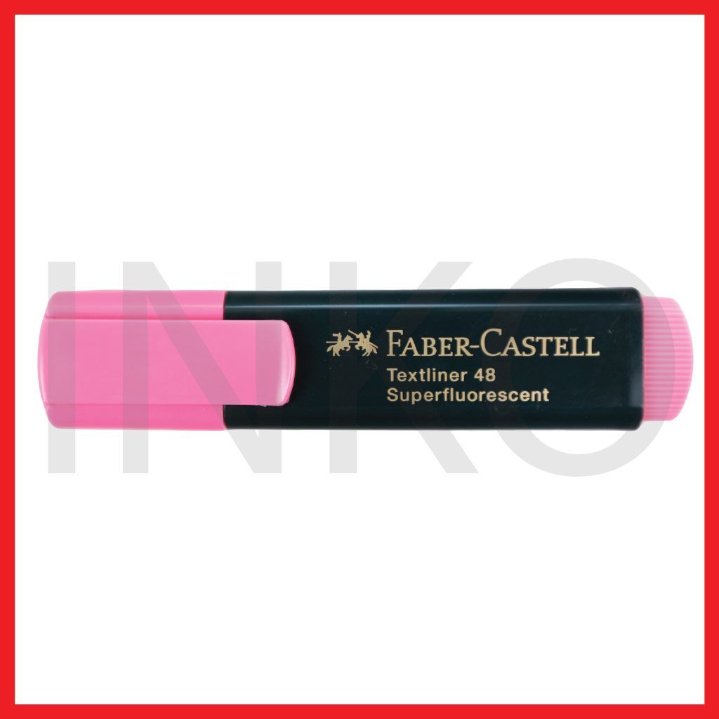 

FABER CASTELL TEXTLINER 48 SUPERFLUORESCENT PINK INK