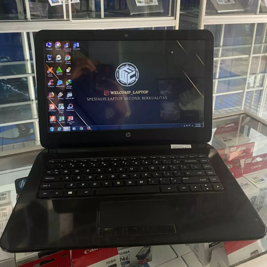 Laptop 2ND HP 14 Notebook PC Second Bergaransi 1 Tahun