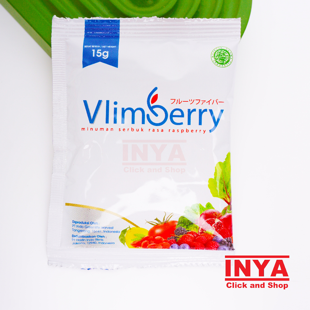 VLIMBERRY FURUTSUFAIBA MINUMAN DETOX FIBER RASA RASPBERRY 17x15gr BOX