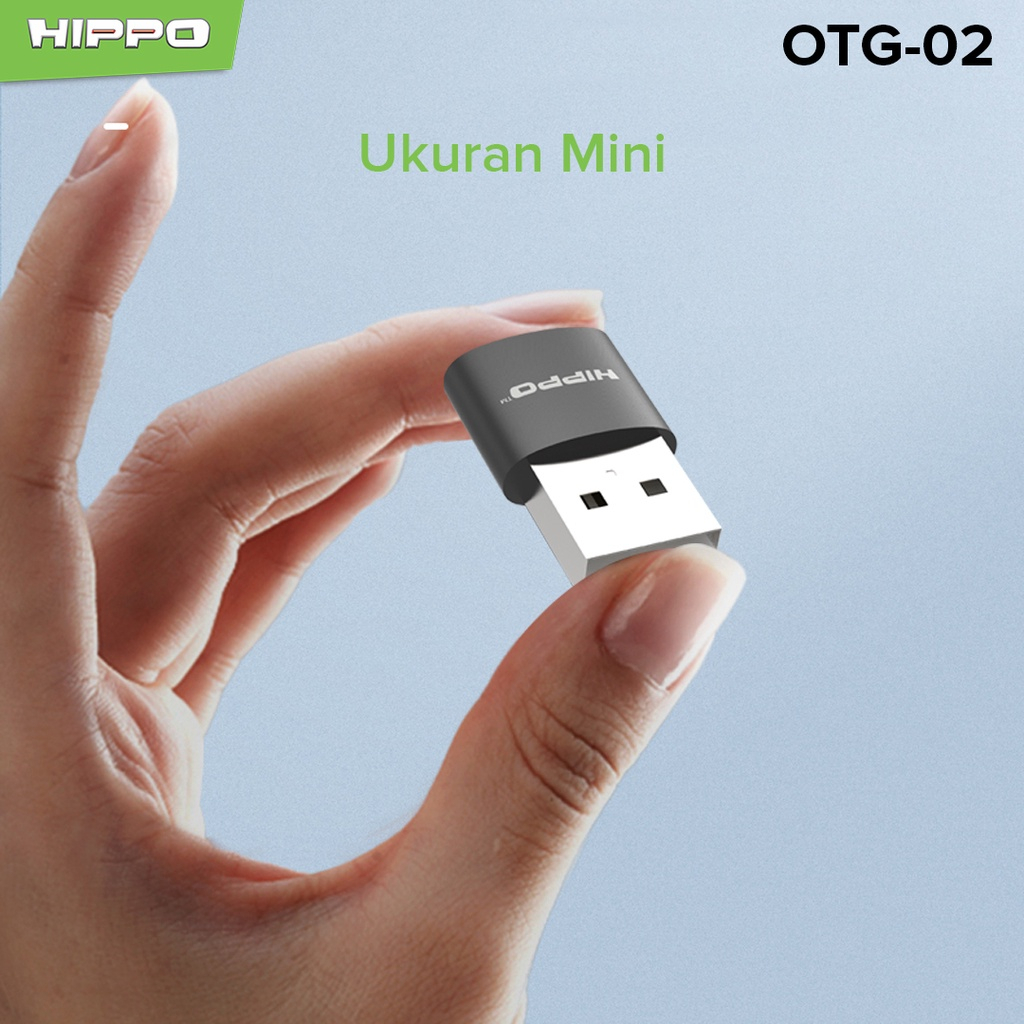 Hippo OTG-02 Converter TYPE - C TO USB Support Fast Charging