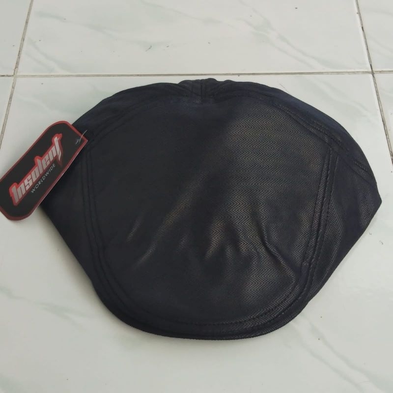 Flat Cap / Topi Sutradara Hitam Glosy