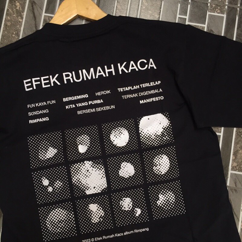 T-Shirt Efek Rumah Kaca “Rimpang-Hitam”