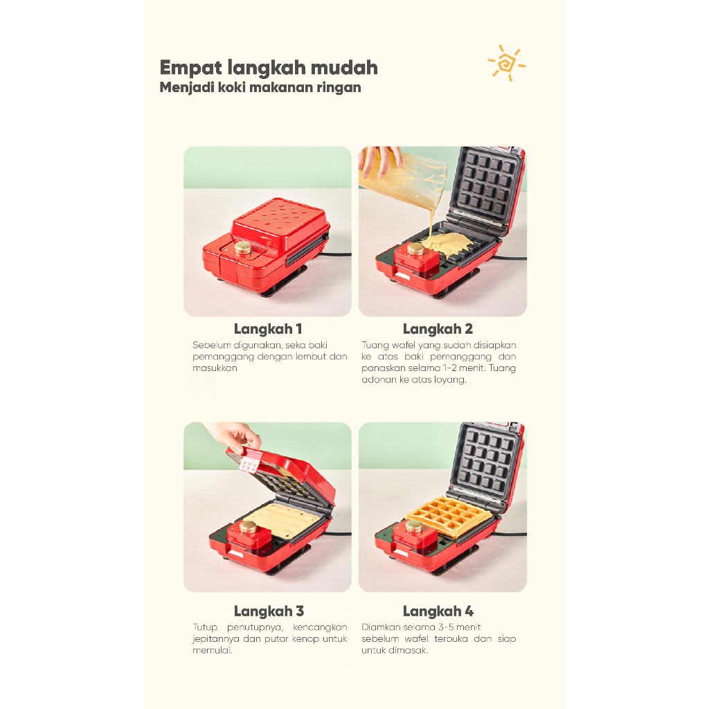 Youban Sandwich Maker Multifungsi Breakfast Machine Alat Pemanggang Roti Toaster Listrik Mesin Kue Pembuat Lengket Dengan Food Cooker Pembuat Crepes Make Pancake Pizza Pot BM01