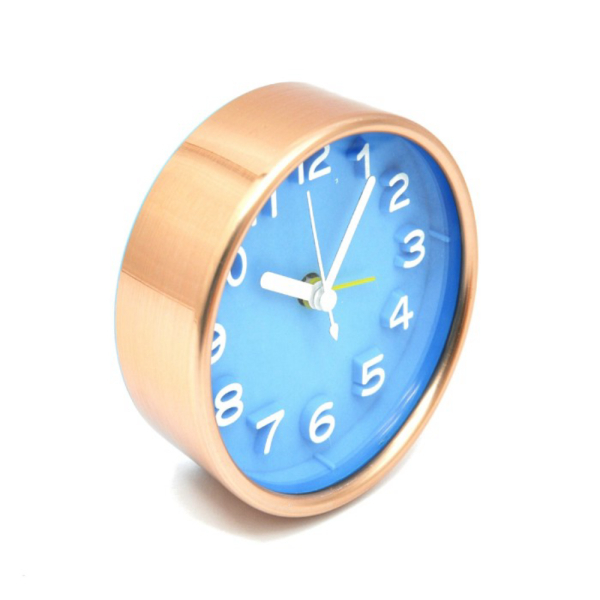 Dijual - Biru Jam Jam / Weker Bubble Diskon Gold Alarm Standar Muda