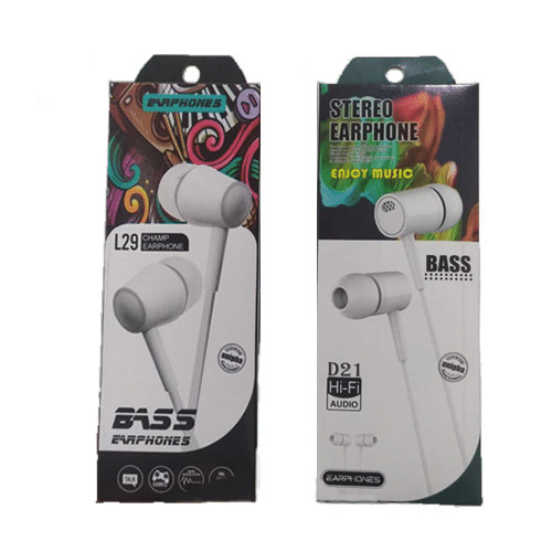 Headset Earphone D21 L29 Stereo