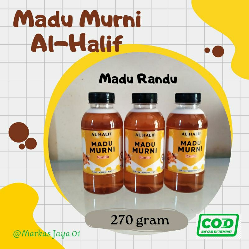 

Madu Randu 270 gram / Al-Halif