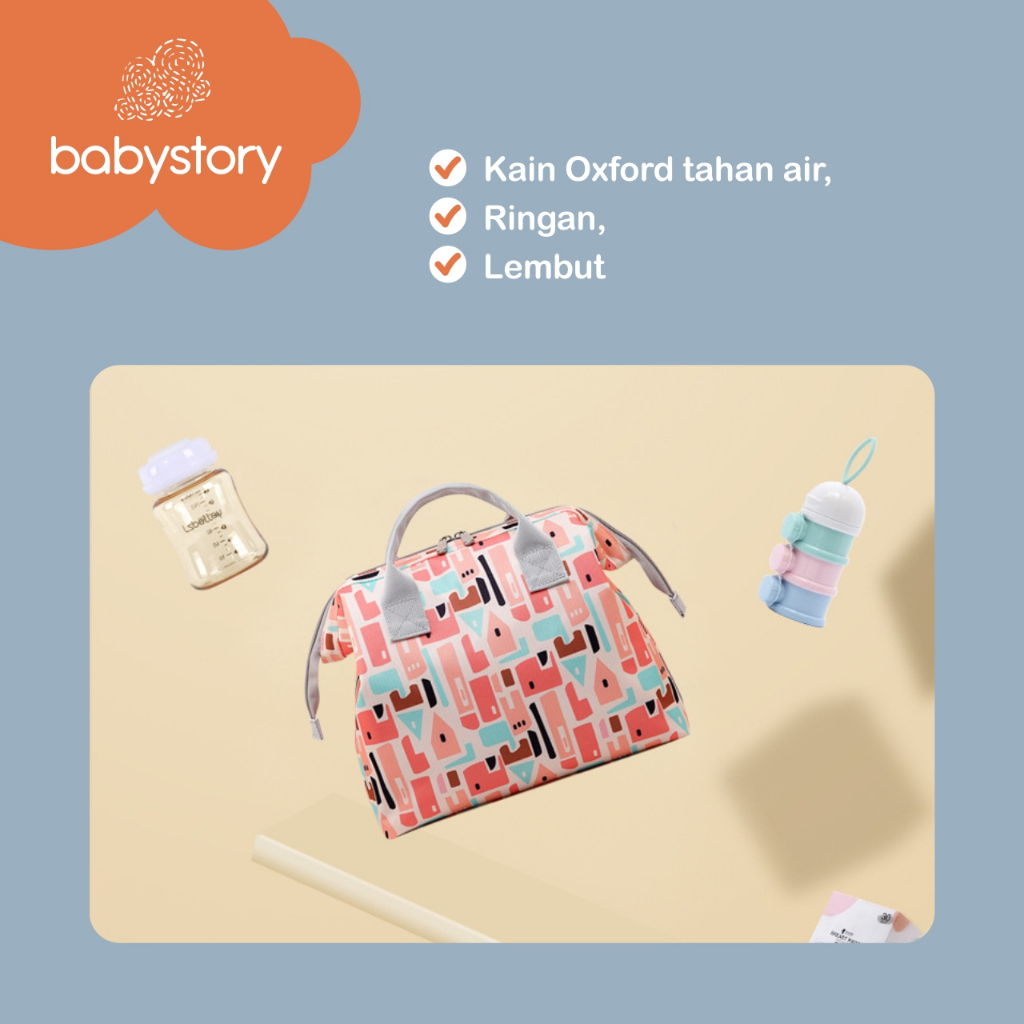 TAS BAYI WATERPROOF BACKPACK/TAS PERLENGKAPAN BABY/RANSEL/TAS POPOK / DIAPER BAG/TAS MAMI/TAS WANITA