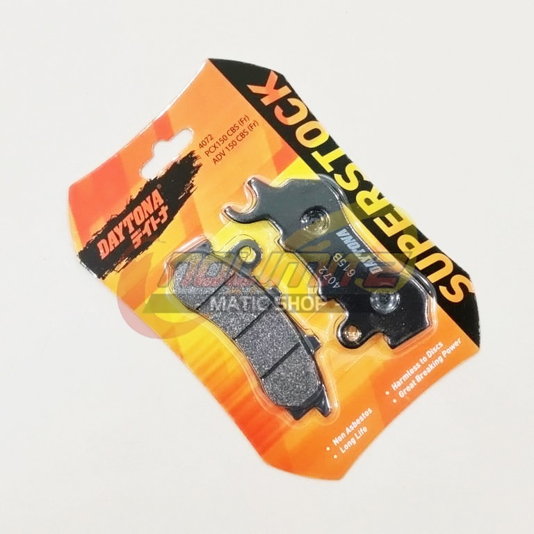Kampas Rem Daytona Super Stock Depan Belakang ADV PCX 150 160 CBS