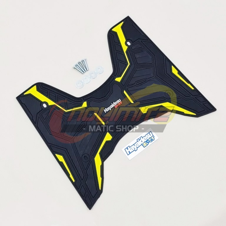 Karpet Karet Hayaidesu Floor Mat Pijakan Kaki Honda Vario 160