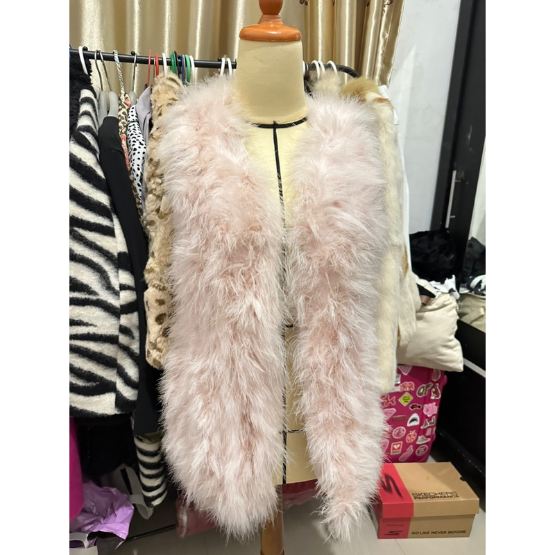 Jacket Vest Bulu Angsa Asli