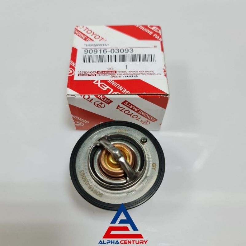 THERMOSTAT RADIATOR INNOVA INOVA FORTUNER HILUX BENSIN VIOS YARIS GARANSI