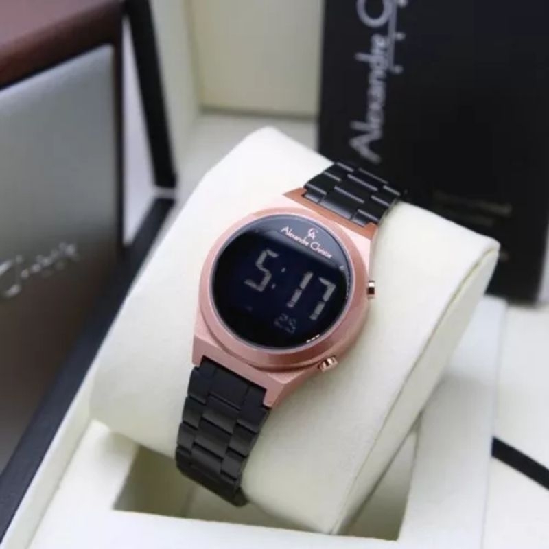 JAM TANGAN ARLOJI WATCH WANITA CEWEK CEWE ALEXANDRE ALEXANDER CHRISTIE CHRISTI CRISTI AC9385LH AC938