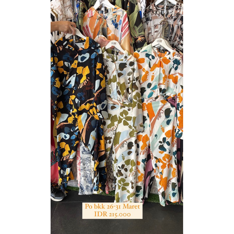 oneset lalune /baju lalune /baju bkk/baju bangkok