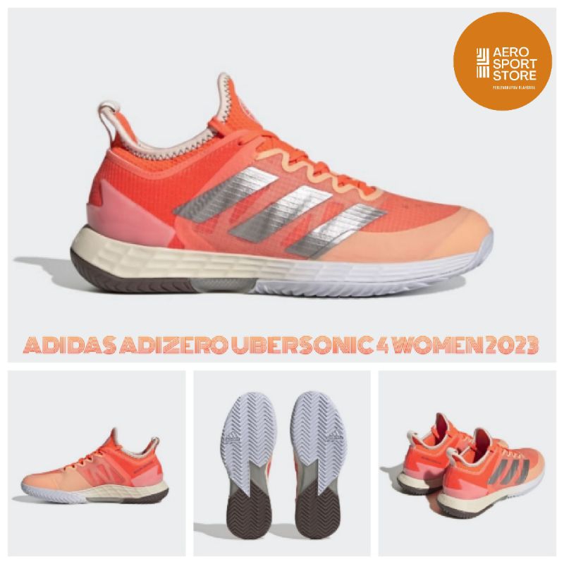 [ SEPATU TENIS LAPANGAN ADIDAS ADIZERO UBERSONIC 4 WOMEN 2023 ]