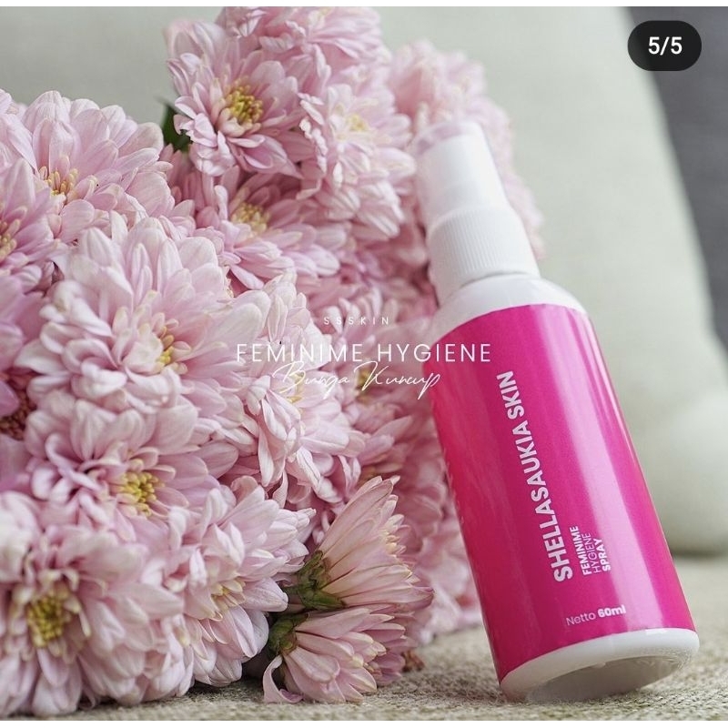 SPRAY BUNGA KUNCUP FEMINIM HYGINE by SHELLA
