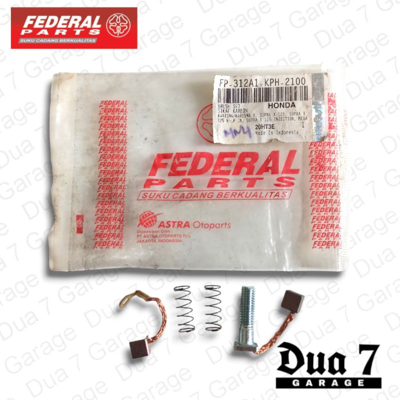 Arang areng cool carbon brush angker dinamo starter honda karisma supra x 125 Megapro verza cs1 cb15