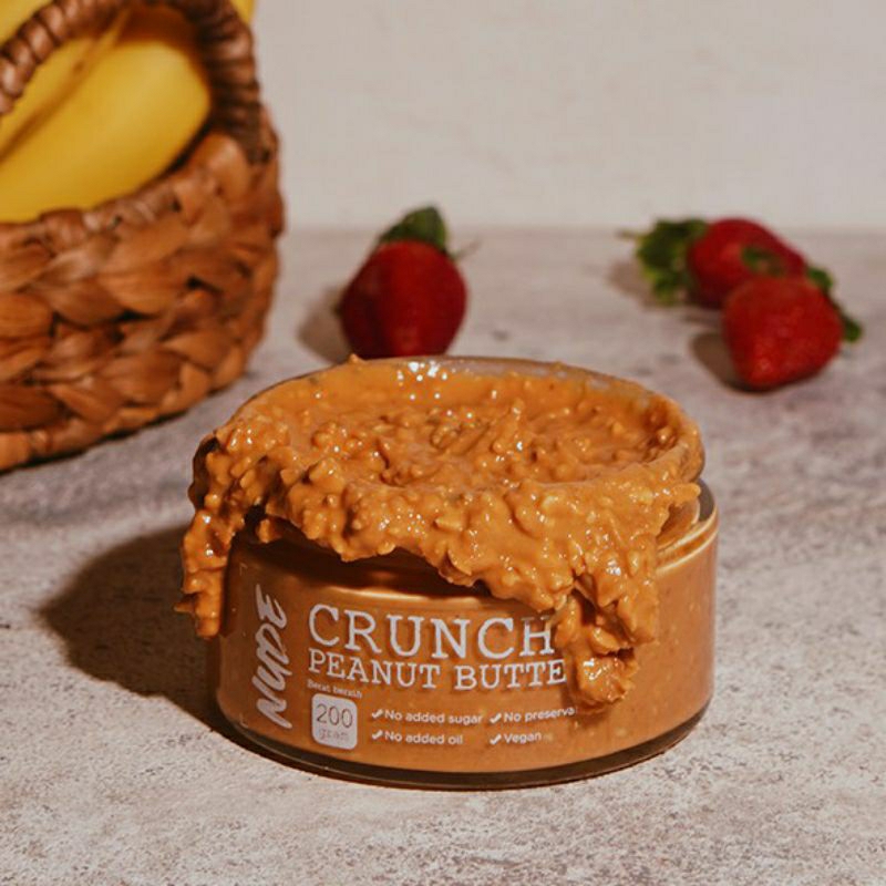 

Crunchy Peanut Butter NUDE Keto Chuncky Diet Friendly & Gluten Free
