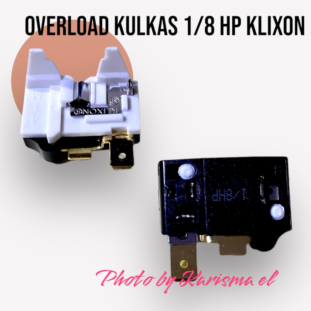 Overload Kulkas Gepeng 1/8 Hp / Overload Kulkas 1/8Hp