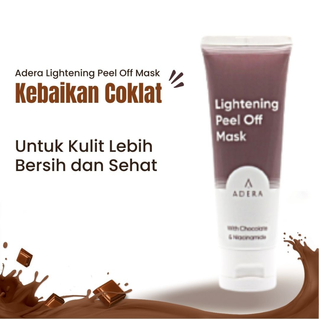 Masker Peel Off Anti Penuaan Terbaik untuk Menghilangkan Kerutan flek hitam-Adera Lightening Peel Of