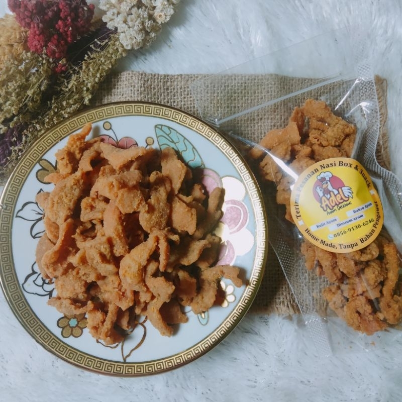

kulit ayam crispy