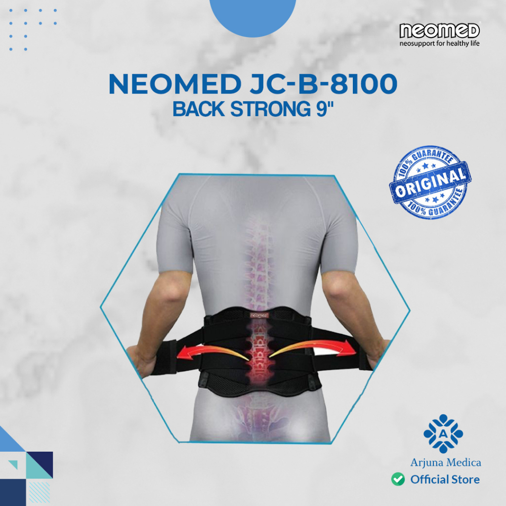 Neomed Back Strong 9&quot; JC-B-8100 | Korset penyangga tulang belakang