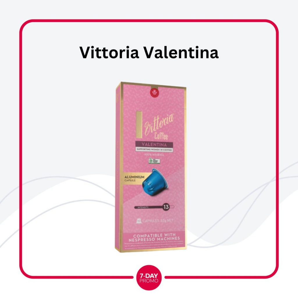 Nespresso Vittoria Coffee Capsules Valentina