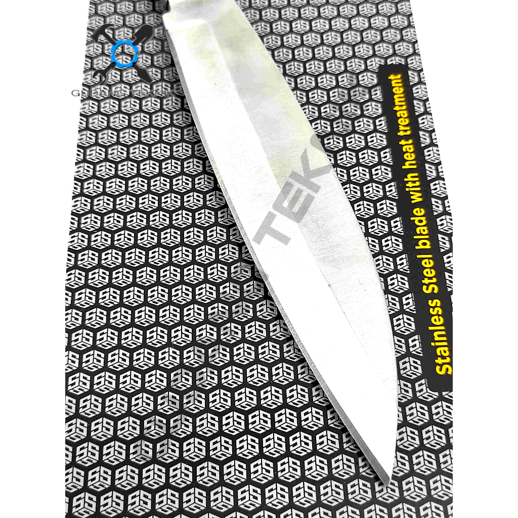 Pisau Buah Daging Stainless Steel 3020-101 HASSTON PROHEX / Pisau Dapur Serong Potong Buah Daging Serbaguna 3020 101 HASSTON