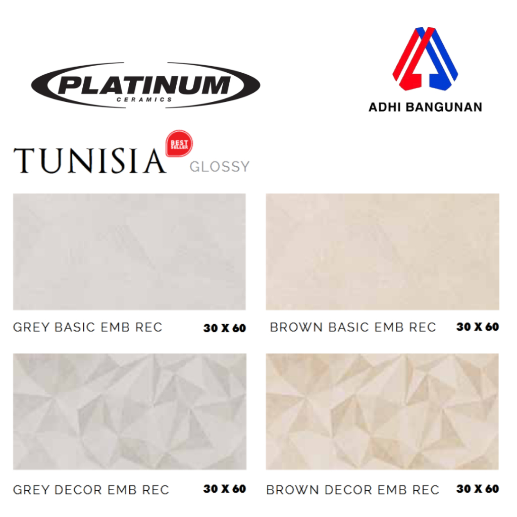 PLATINUM Keramik 30x60 - TUNISIA Series