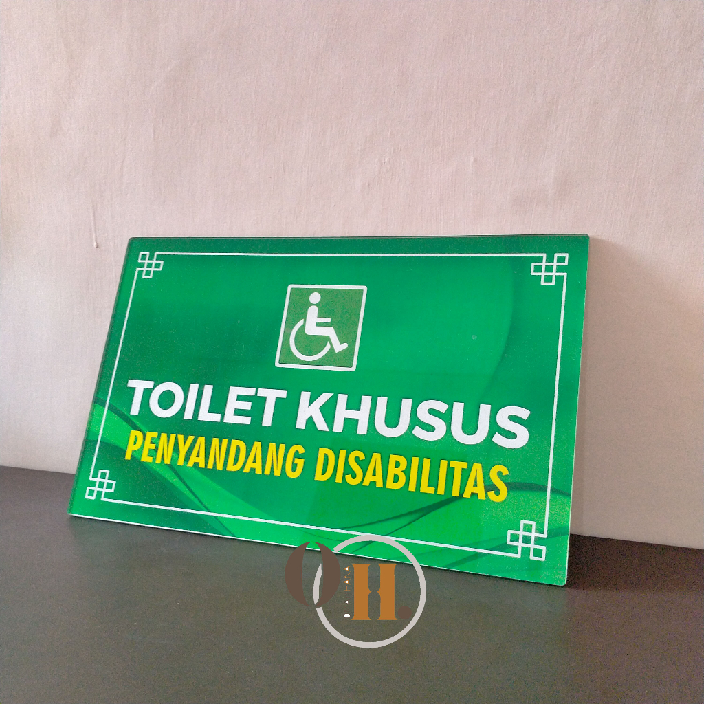 

Akrilik Toilet Khusus Penyandang Disabilitas - Akrilik Toilet Difabel