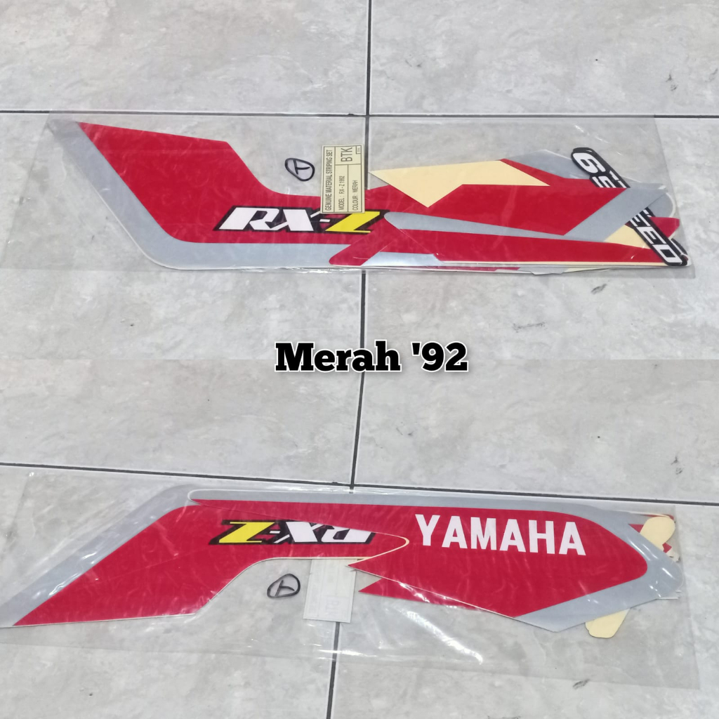 Striping stiker RXZ 1992