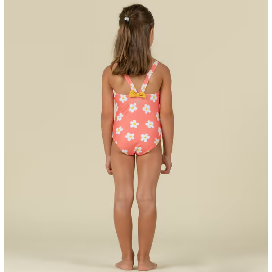 NABAIJI Swimsuit Anak Perempuan One-Piece Bermotif Bunga