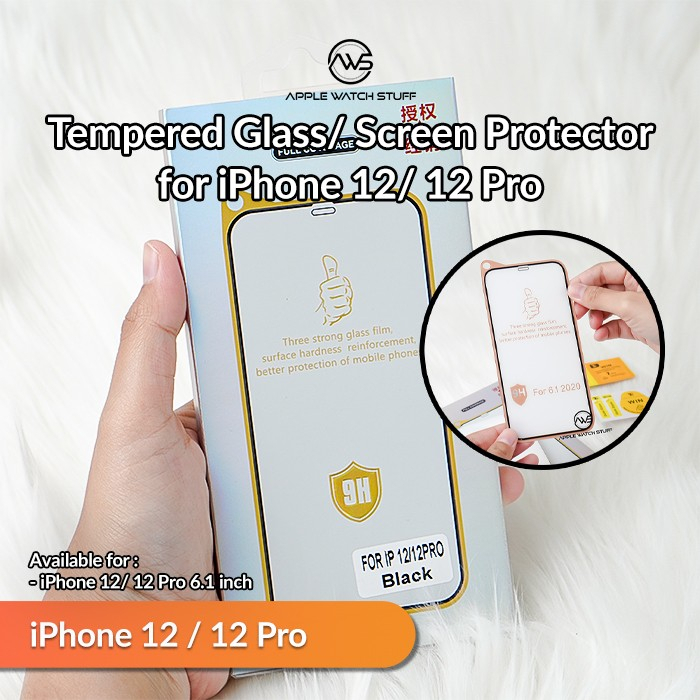 Tempered Glass/ Screen Protector for iPhone 12/ 12 Pro 6.1 inch