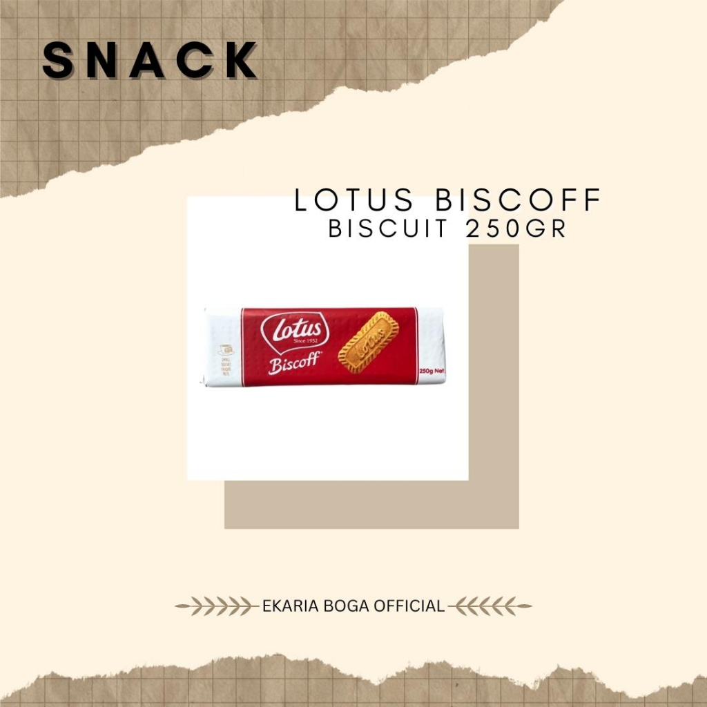 

SNACK | BISKUIT | BISCOFF | LOTUS BISCOFF | LOTUS BISCOFF BISCUIT 250G