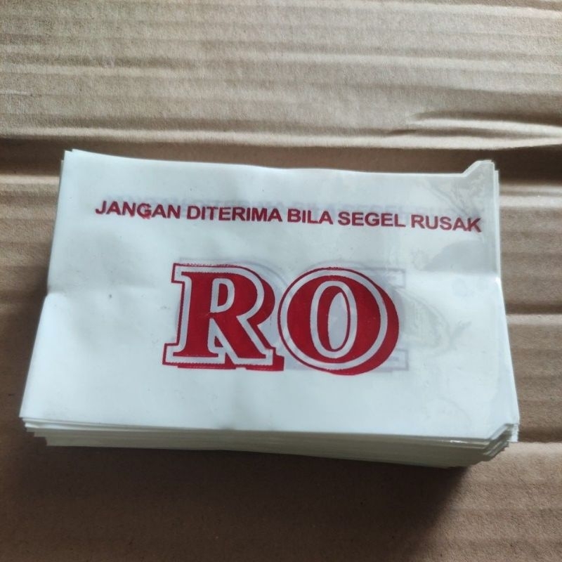 segel putih lis ro merah /iket 200 pcs