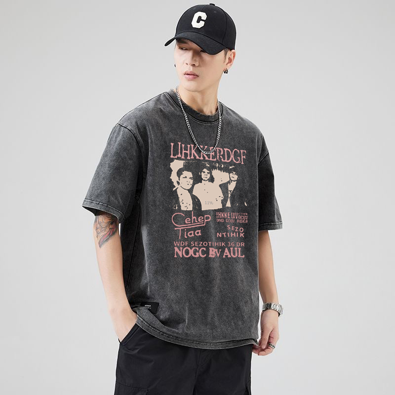 RDGF kemeja leher bulat kaos murah kaos cowok keren kaos hitam  kaos cowok keren PRIA &amp; WANITA (UNISEX)