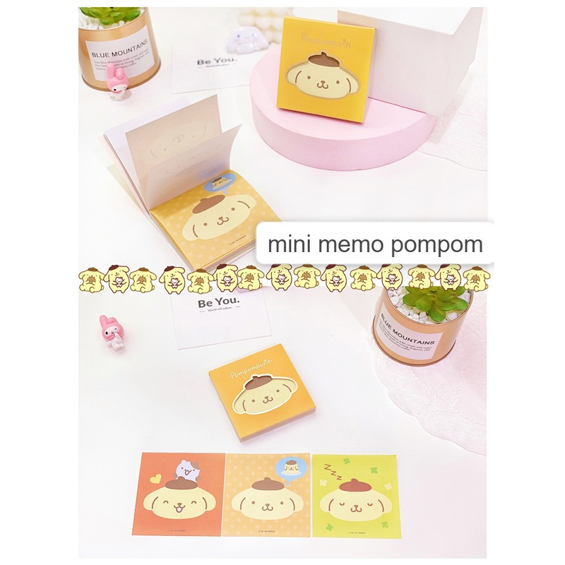 MINI NOTES MEMO SANRIO BUKU MINI MEMO STICKY NOTES SANRIO MEMO KECIL SANRIO MEMO KECIL LUCU STIKY NOTES LUCU KERTAS PENGINGAT LUCU @banyak