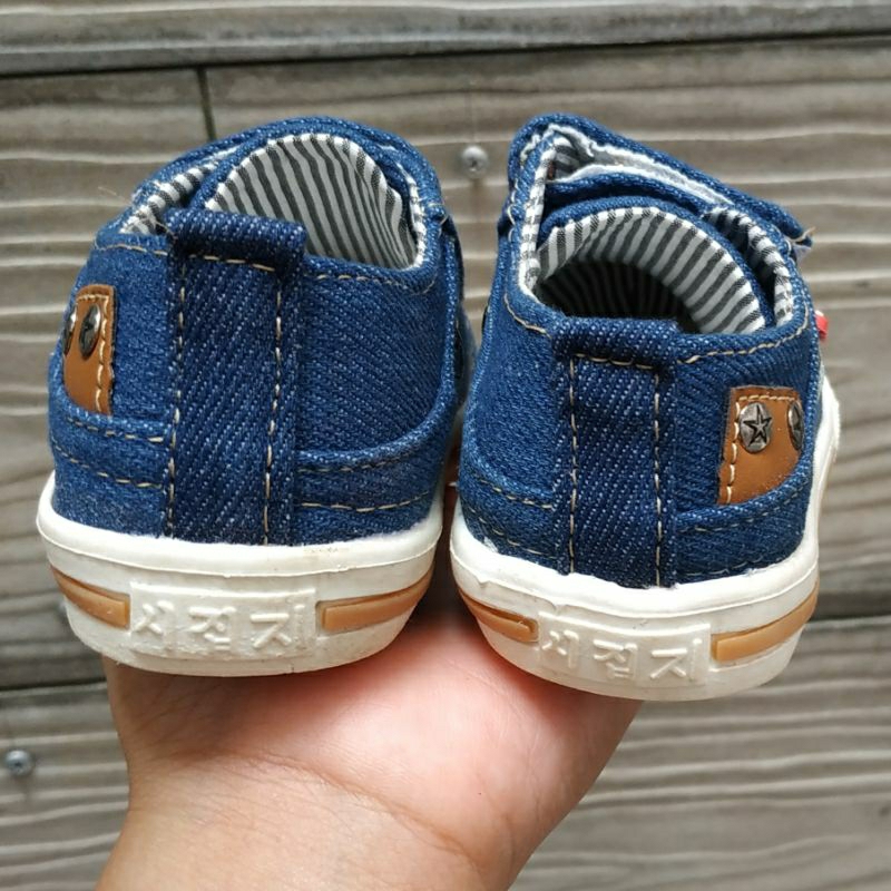 SALE JUAL RUGI KMS5 Navy 23 STOK LAMA Titipan Toko Sepatu Anak