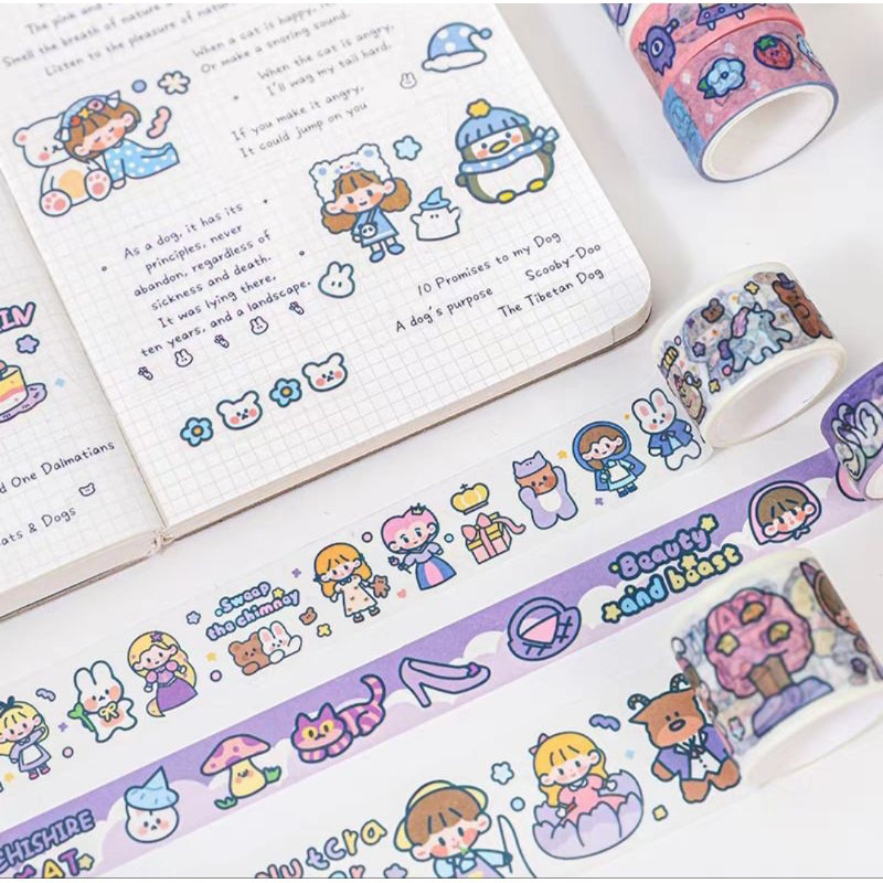 

[ACQ] Stiker Rolling Momo Stiker Roll Kartun Karakter
