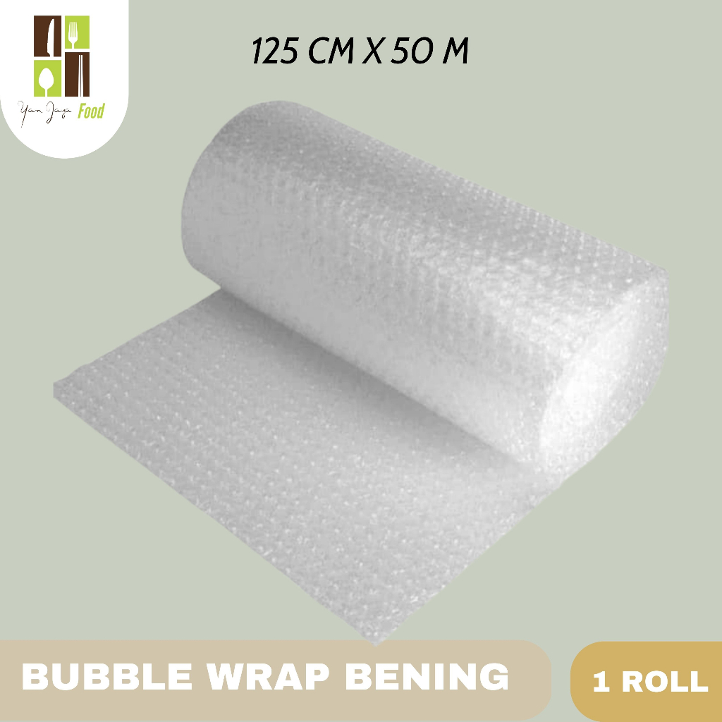 Bubble Wrap Bening / Pengaman Barang Pesanan / Packing Aman  1 Roll