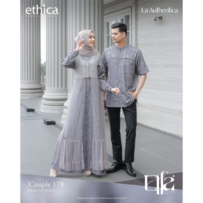 Ethica Elfa Couple 178 blue impression