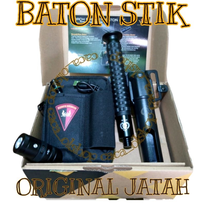 Sarung Banton Stik Kulit Jatah Polri Original