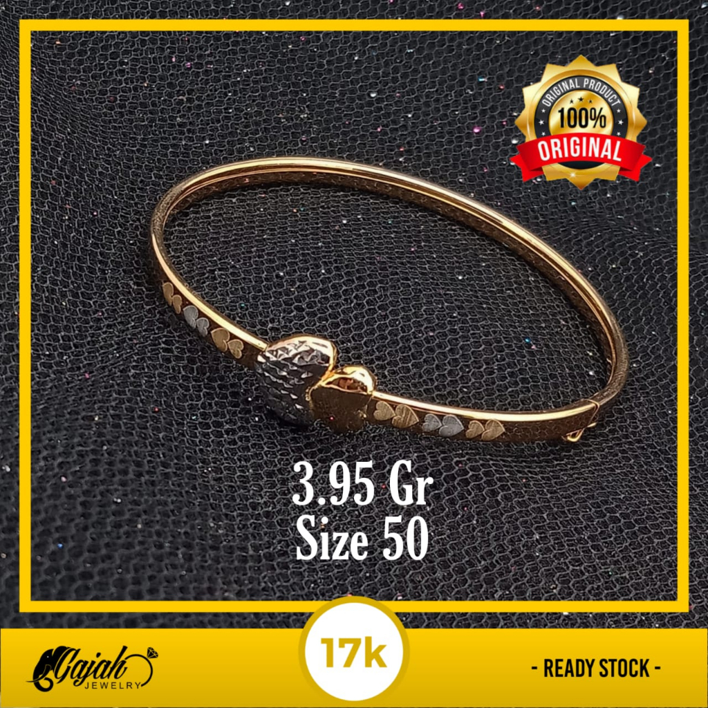 Gelang Emas 17K - 3.95 Gr Kadar 750 - 4739