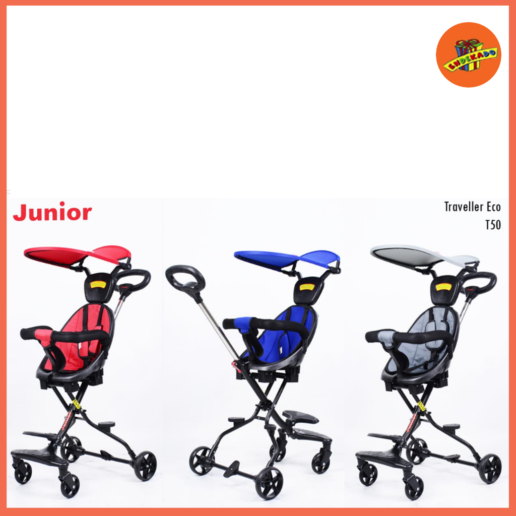 Junior Traveller Eco T50 / Stroller / Kereta Dorong Bayi