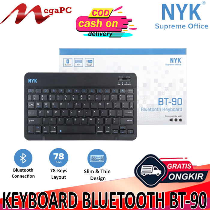 Keyboard Bluetooth Mini BT-90 NYK