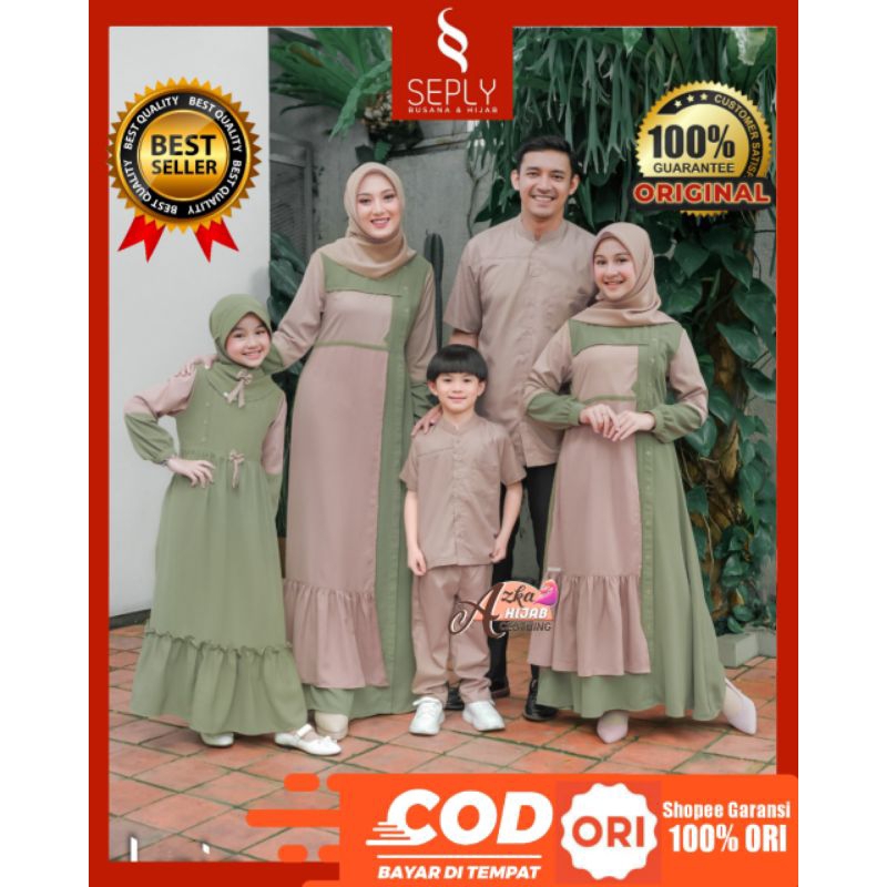 SEPLY SALE CUCI GUDANG‼️SARIMBIT EKSIS 217 BUTTER MIST SARIMBIT SEPLY 2024 / BAJU COUPLE KELUARGA / 